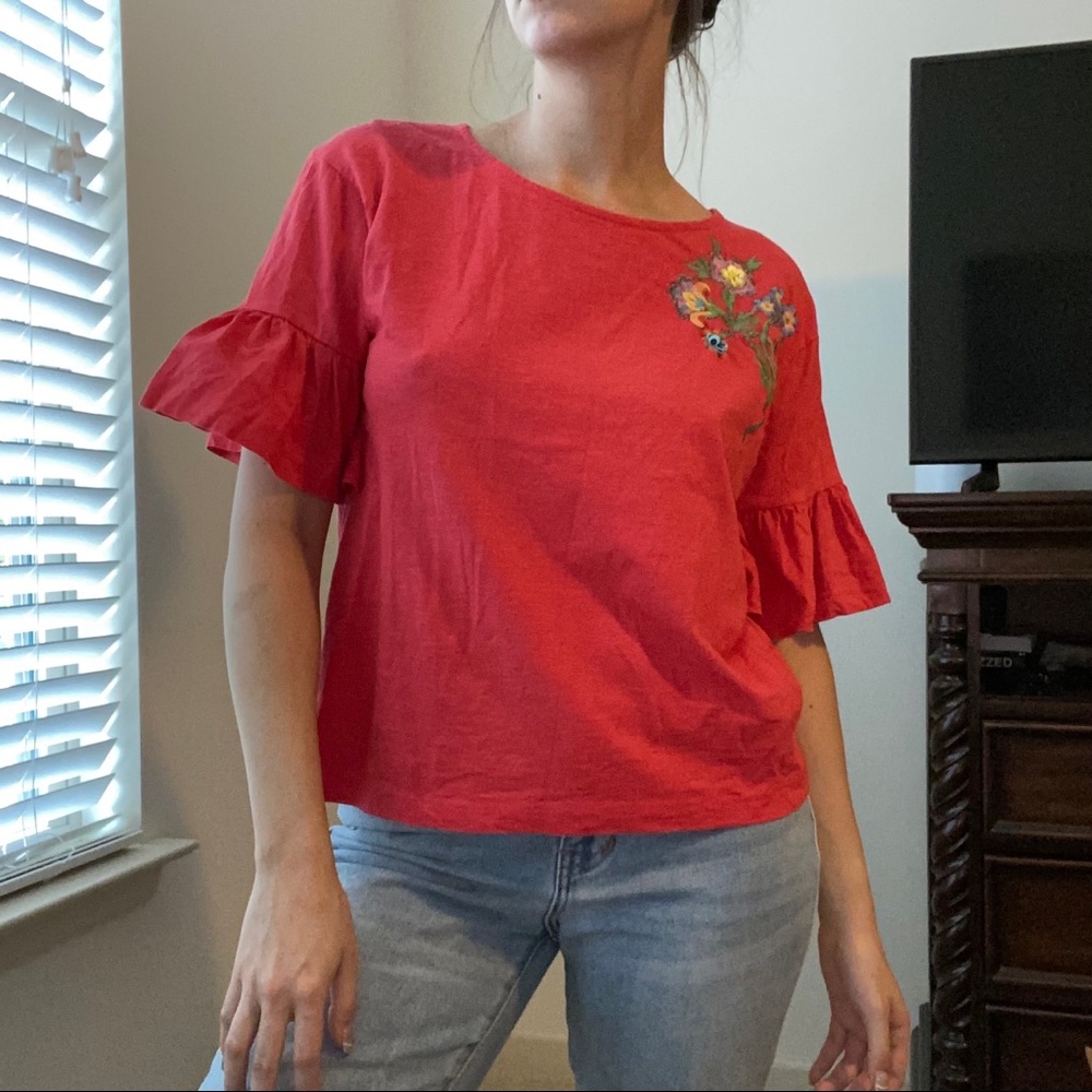 SOLD: Spanish inspired blouse